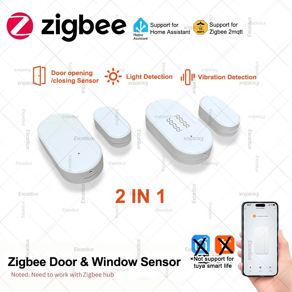 Home Security Tools - Zigbee 3.0 sensor de janela de