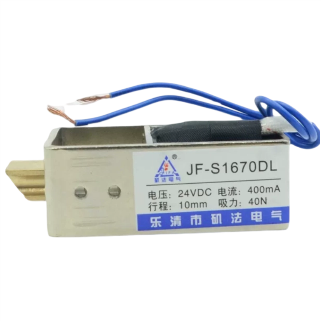 Home Security Safe - Fechadura Elétrica Linear Solenoide DC 12V/24V