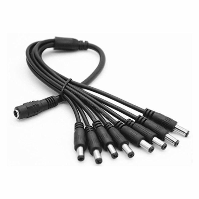 Home Security Tech - 5.5x2.1mm 1 fêmea para 2 4