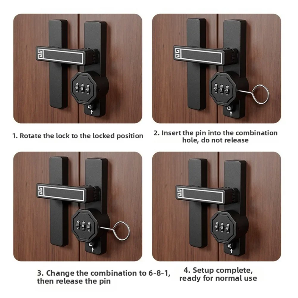 Home Security Number - Fechadura de porta com senha de