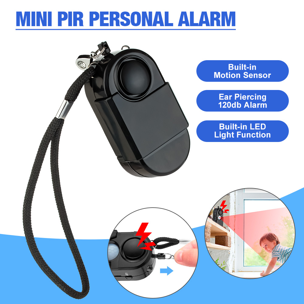 Home Security Lights - Portátil mini detector de movimento alarme