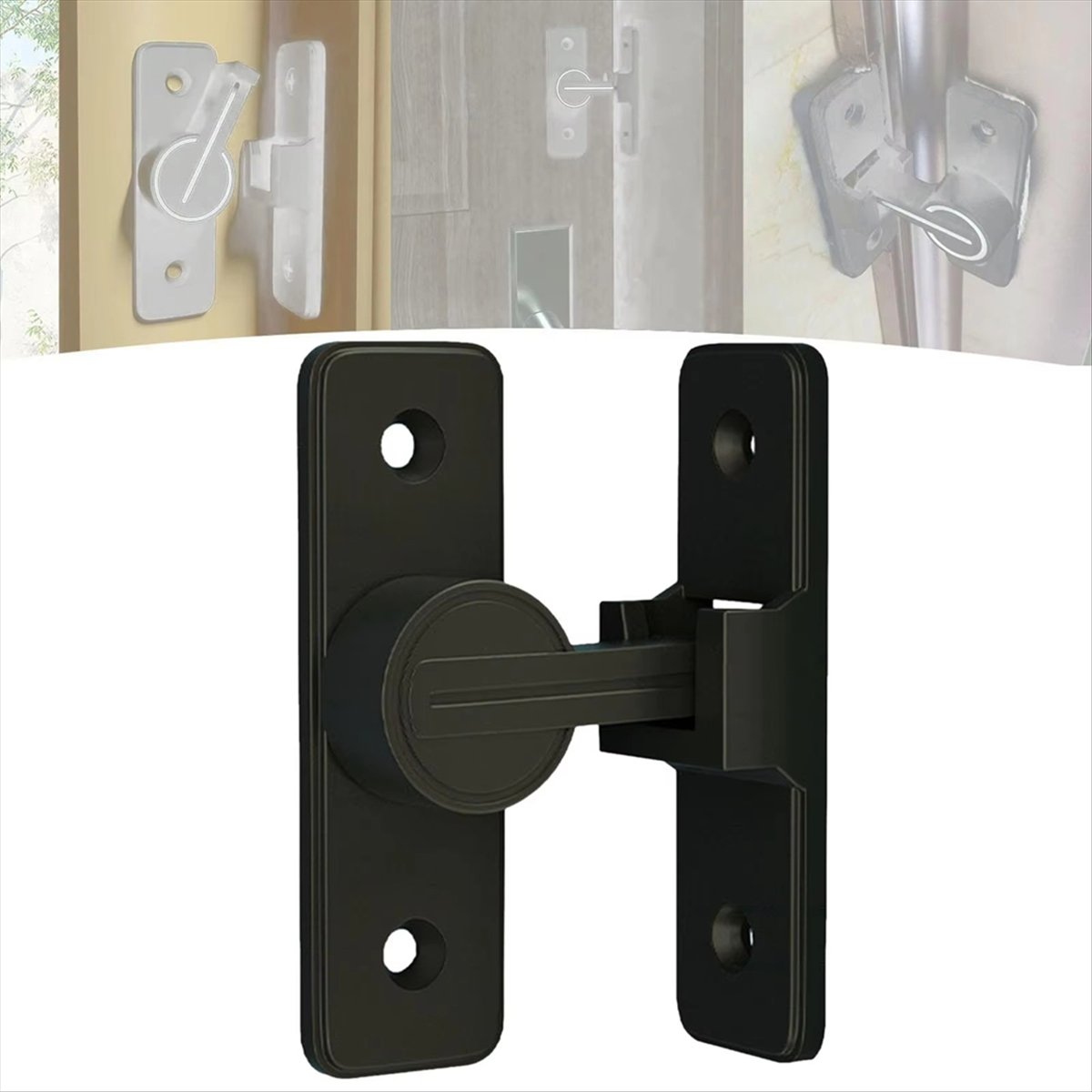 Home Security Door Reinforcement Lock - Fechadura de Segurança Antirroubo Reforçada A72P