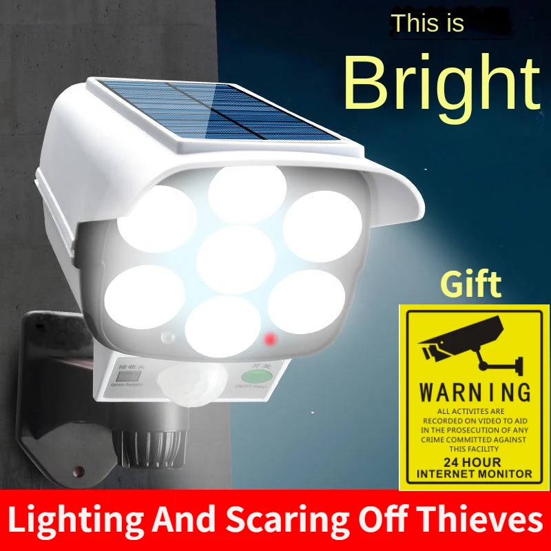 Home Security Lights - Luz solar ao ar livre sensor