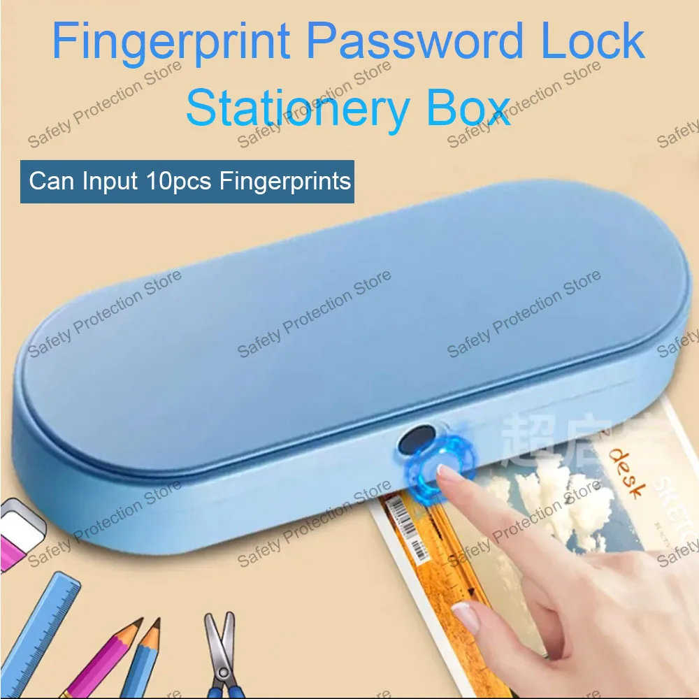 Home Security Safe - Caixa de armazenamento de impressão digital