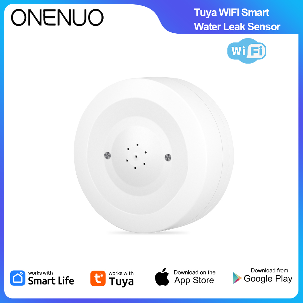 Home Security Tools - Sensor de Vazamento de Água WiFi