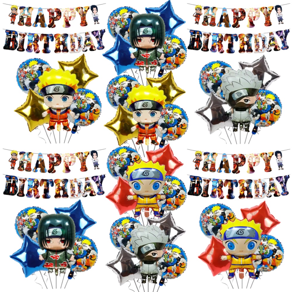 Home Security Heroes - Balões de Presente Naruto Kakashi Uchiha