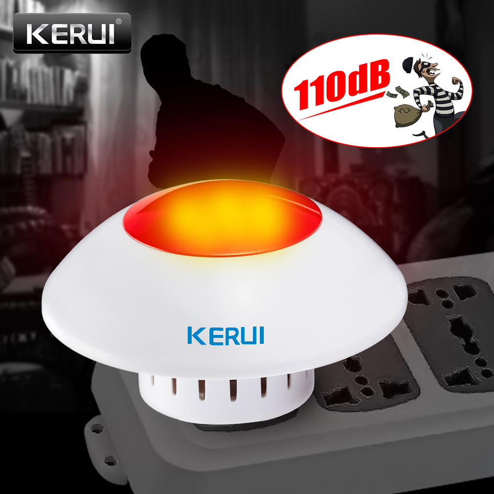 Home Security Lights - Kerui j009 sirene interna alta sem