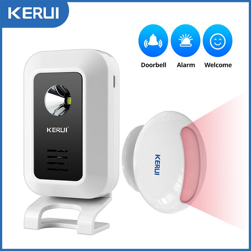 Home Security Lights - KERUI-M7 Bem-vindo Motion Sensor Security Alarm,