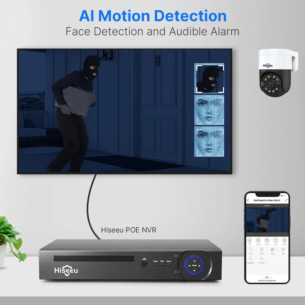 Ip Camera Outdoor 4K - Sistema de Vigilância com Câmera IP