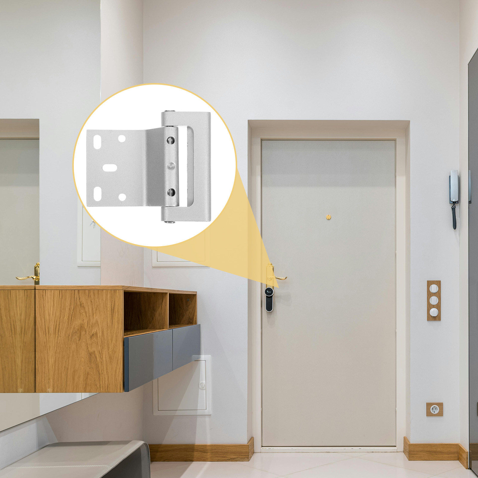 Home Security Door Reinforcement Lock - Fechadura de Segurança em Liga de