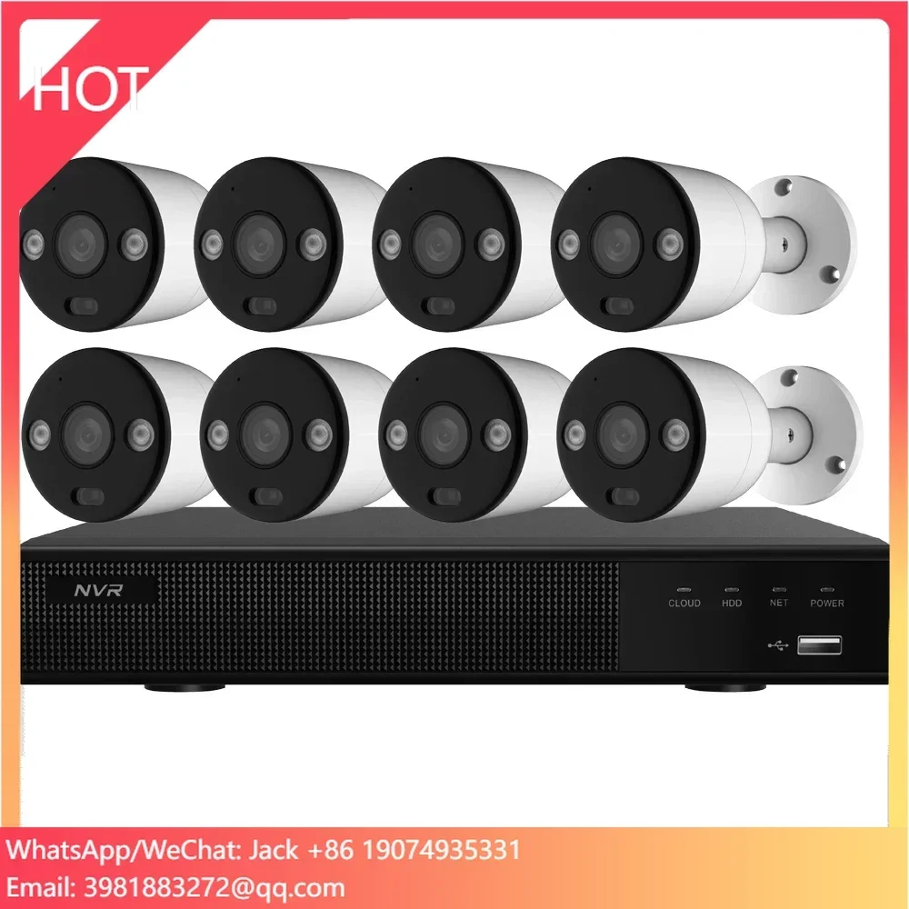 Ip Camera Outdoor 4K - Sistema de Câmeras de Segurança PoE