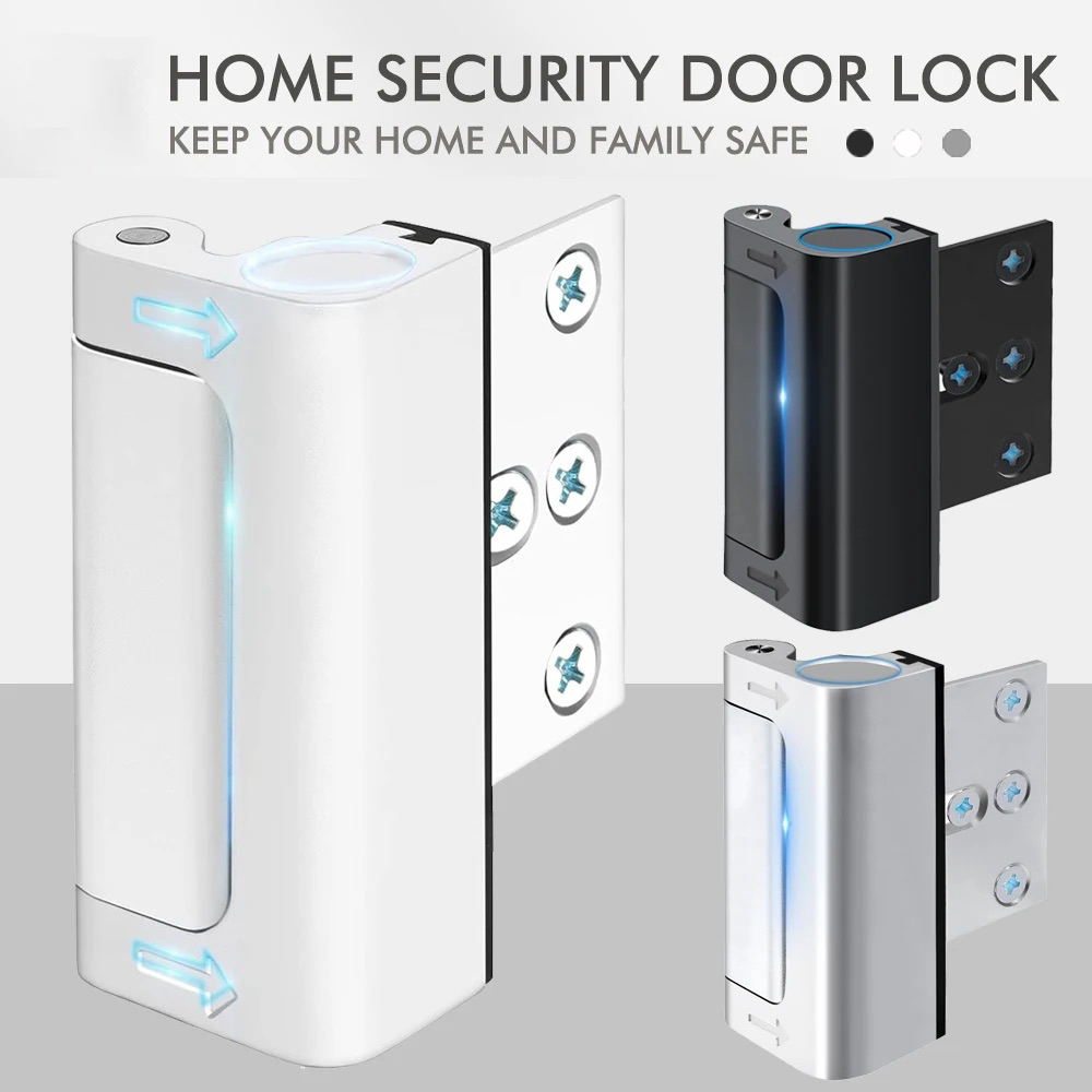 Home Security Door Reinforcement Lock - Nova fechadura de porta de segurança
