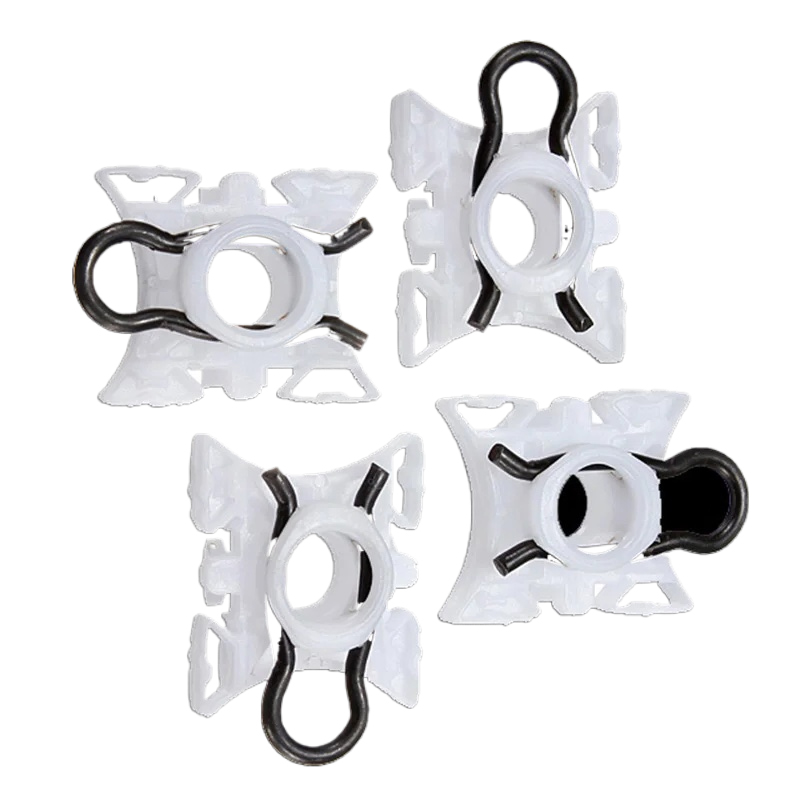 Home Security Door Reinforcement Lock - 4 Peças de Substituição para Trilhos