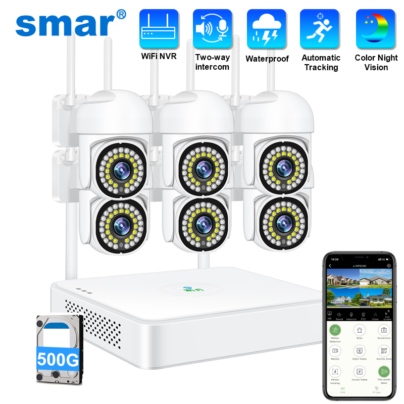 Home Security Tech - Sistema de Câmera de Segurança Sem