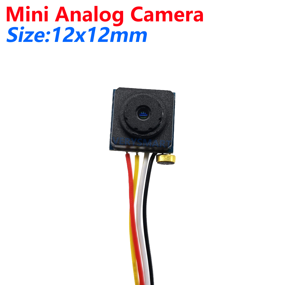 Home Security Video - 700TVL CVBS 12*12mm Micro Mini Câmera