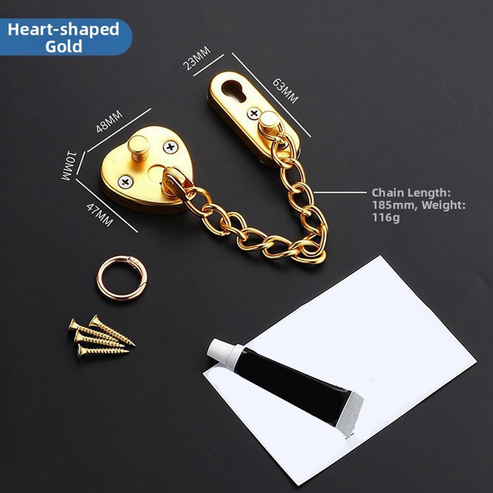 Home Security Door Reinforcement Lock - Fechadura de Corrente para Porta em