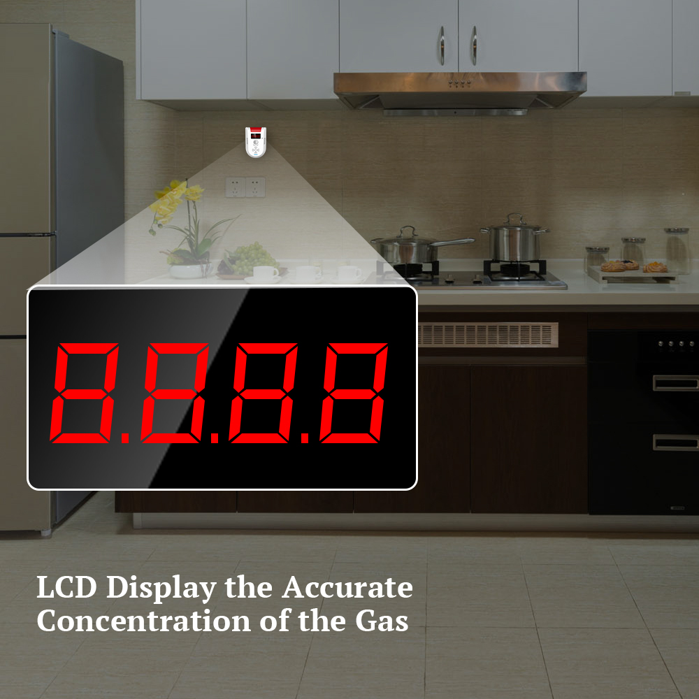 Kerui gd13 detector de gás lpg - Home Security Gadgets avaliação e preço