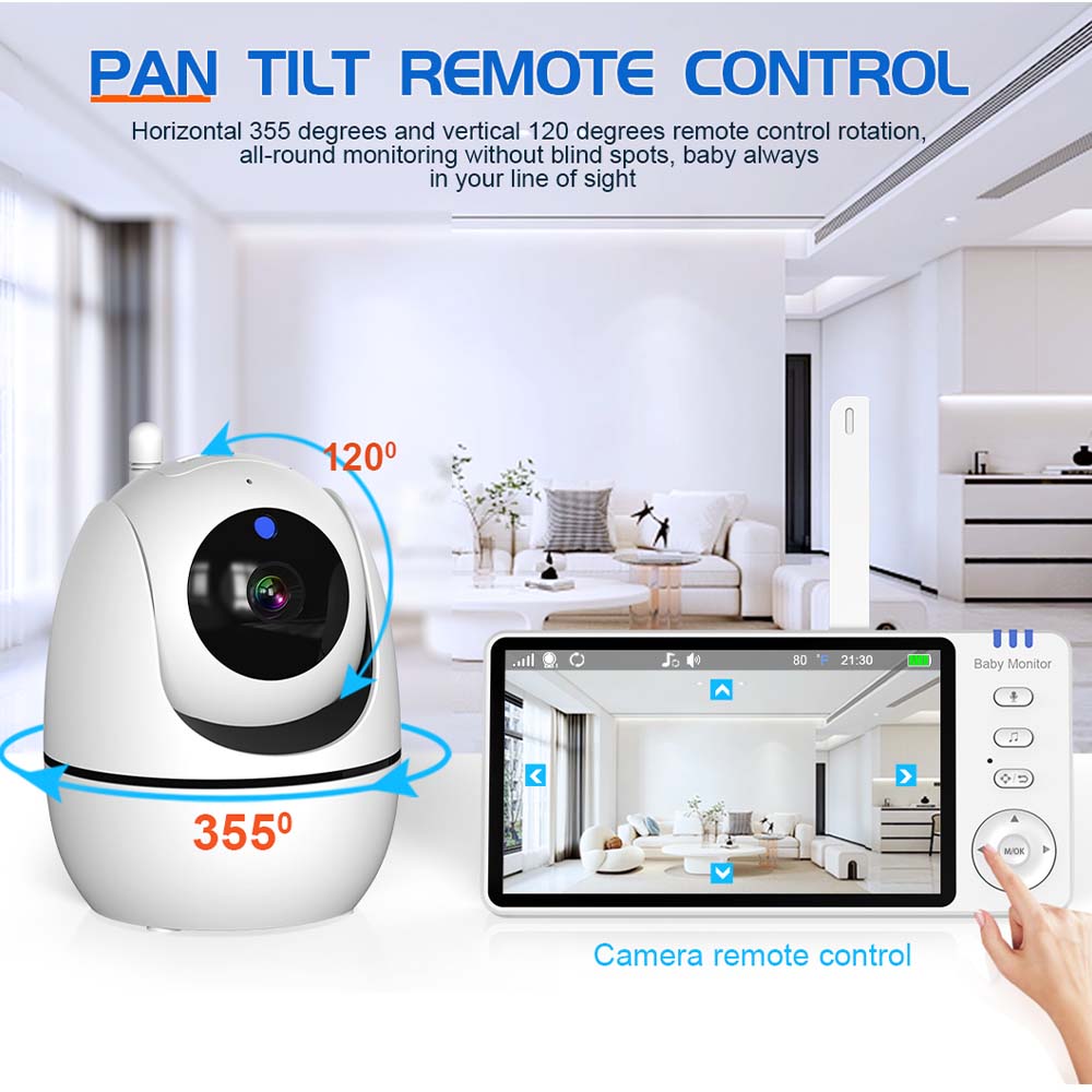 Monitor de vídeo de 5 polegada - Home Security Video avaliação e preço