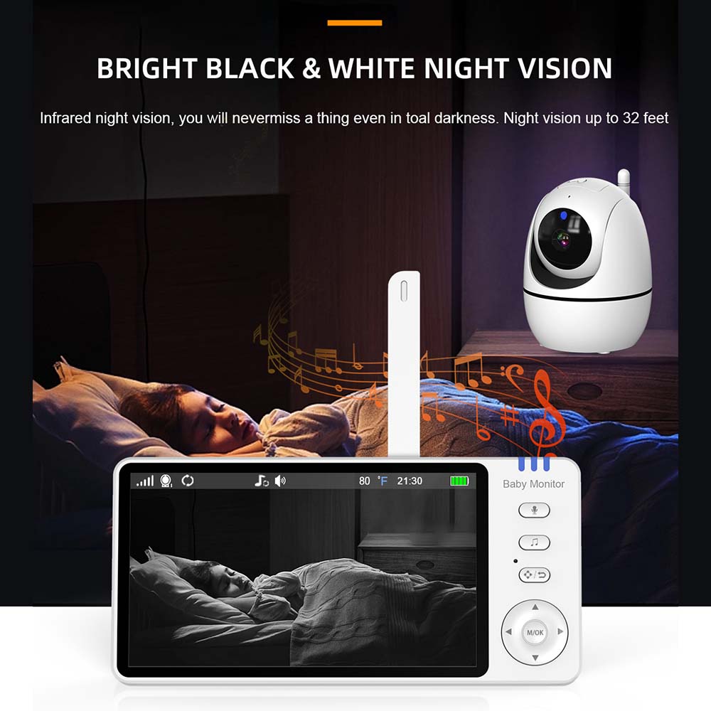 Monitor de vídeo de 5 polegada - Home Security Video avaliação e preço