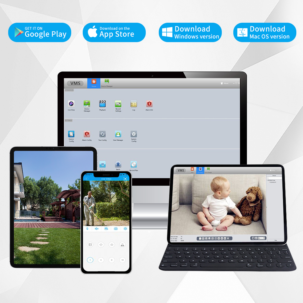 Kit de Sistema de Câmera de Se - Home Security Video avaliação e preço