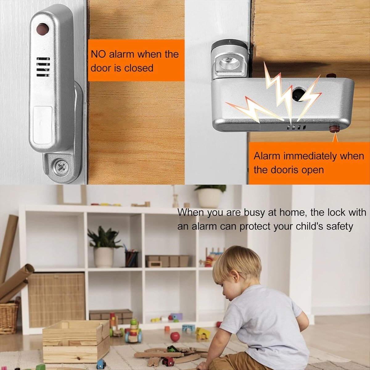 Fechadura reforçada para porta - Home Security Door Reinforcement Lock avaliação e preço