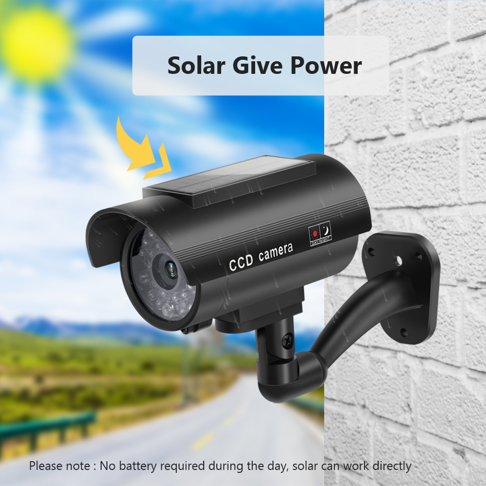 Câmera de vigilância manequim  - Home Security Lights avaliação e preço