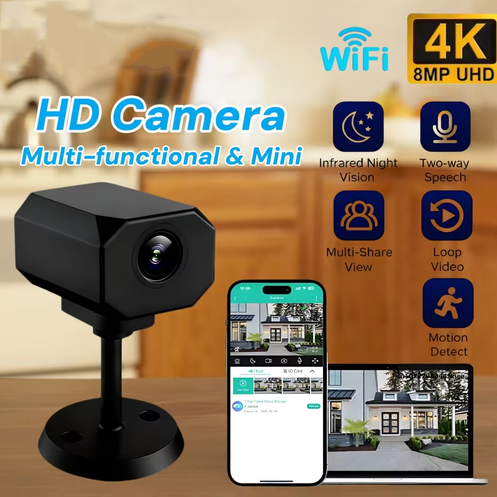 Câmera de segurança wi-fi 4k h - Home Security Wireless avaliação e preço