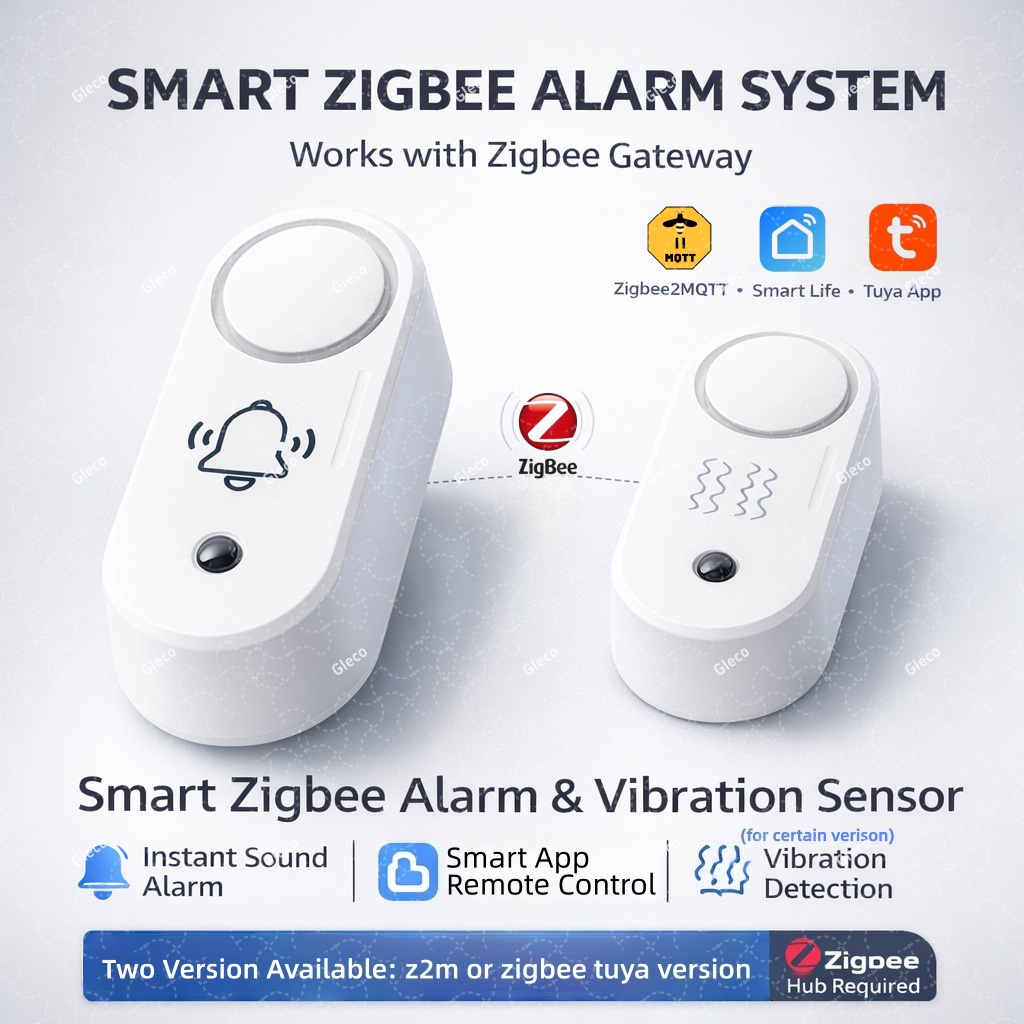 Alarme de sirene Zigbee com de - Home Security Lights avaliação e preço