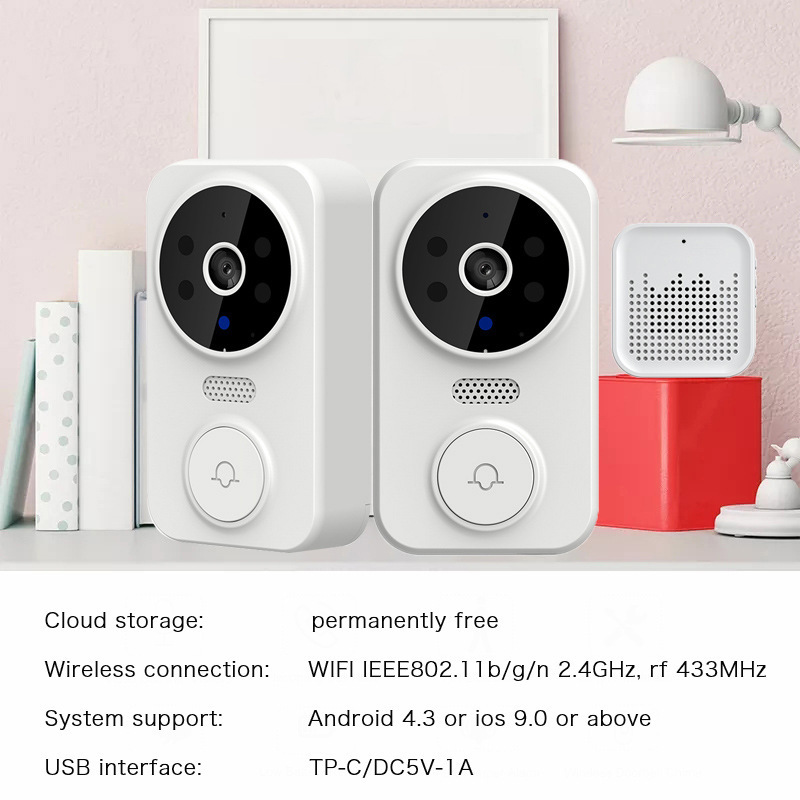 Campainha Inteligente Tuya WIF - Home Security Video avaliação e preço
