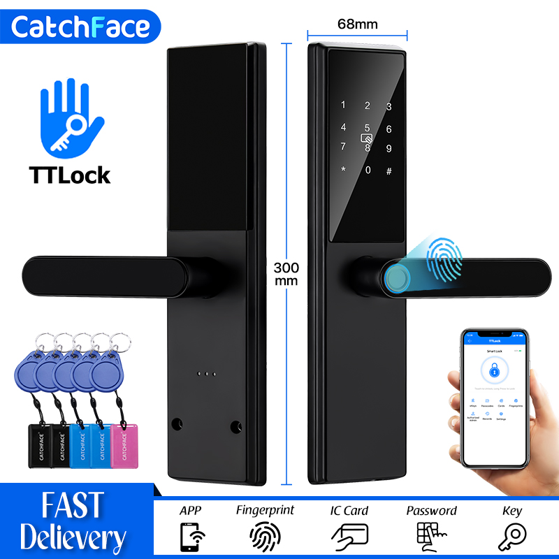 Fechadura de porta com impress - Home Security Door Reinforcement Lock avaliação e preço