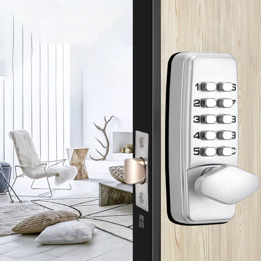 Fechadura Mecânica de Combinaç - Home Security Number avaliação e preço