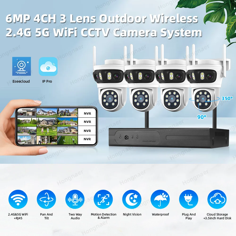 Kit de Câmeras de Segurança Re - Home Security Wireless avaliação e preço