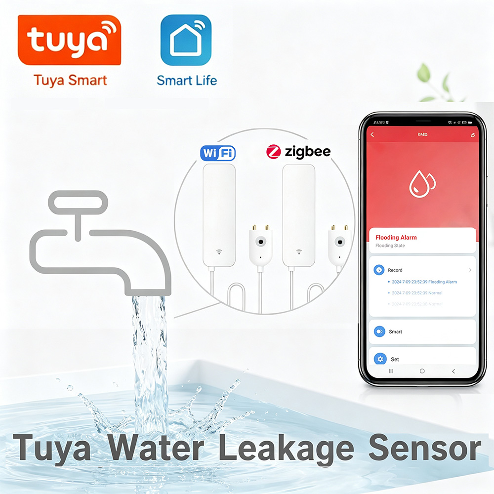 Sensor de Vazamento de Água Zi - Home Security Tools avaliação e preço