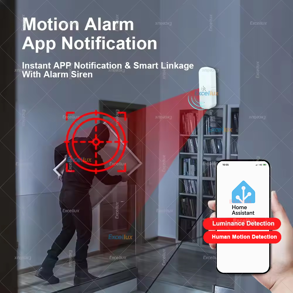 Inteligente zigbee sensor de m - Home Security Tools avaliação e preço