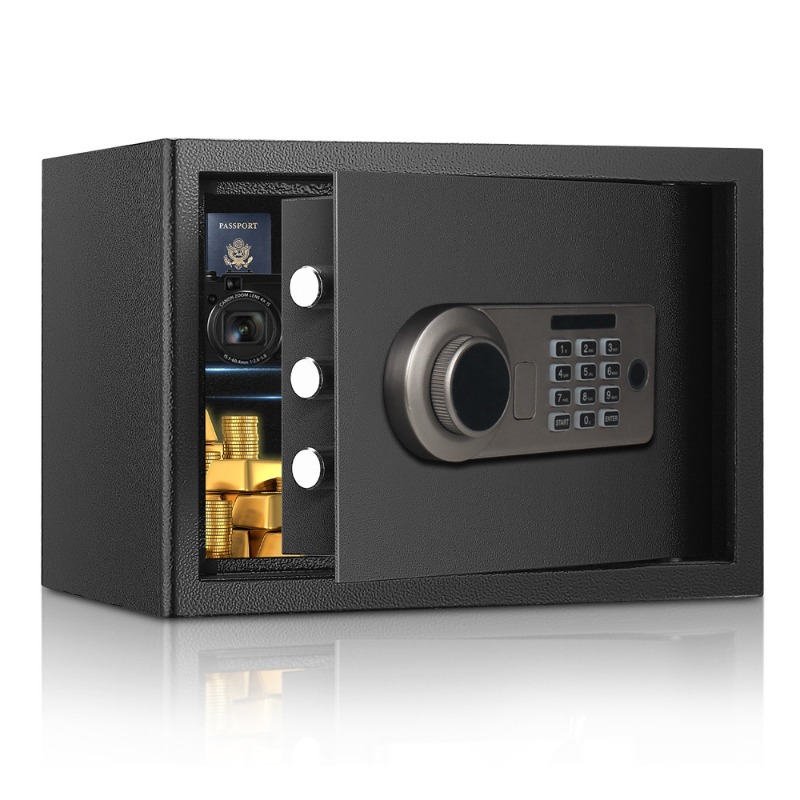 Senha eletrônica segura 25cm m - Home Security Safe avaliação e preço