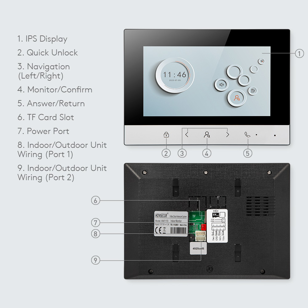 Monitor Interno Inteligente Tu - Home Security Video avaliação e preço
