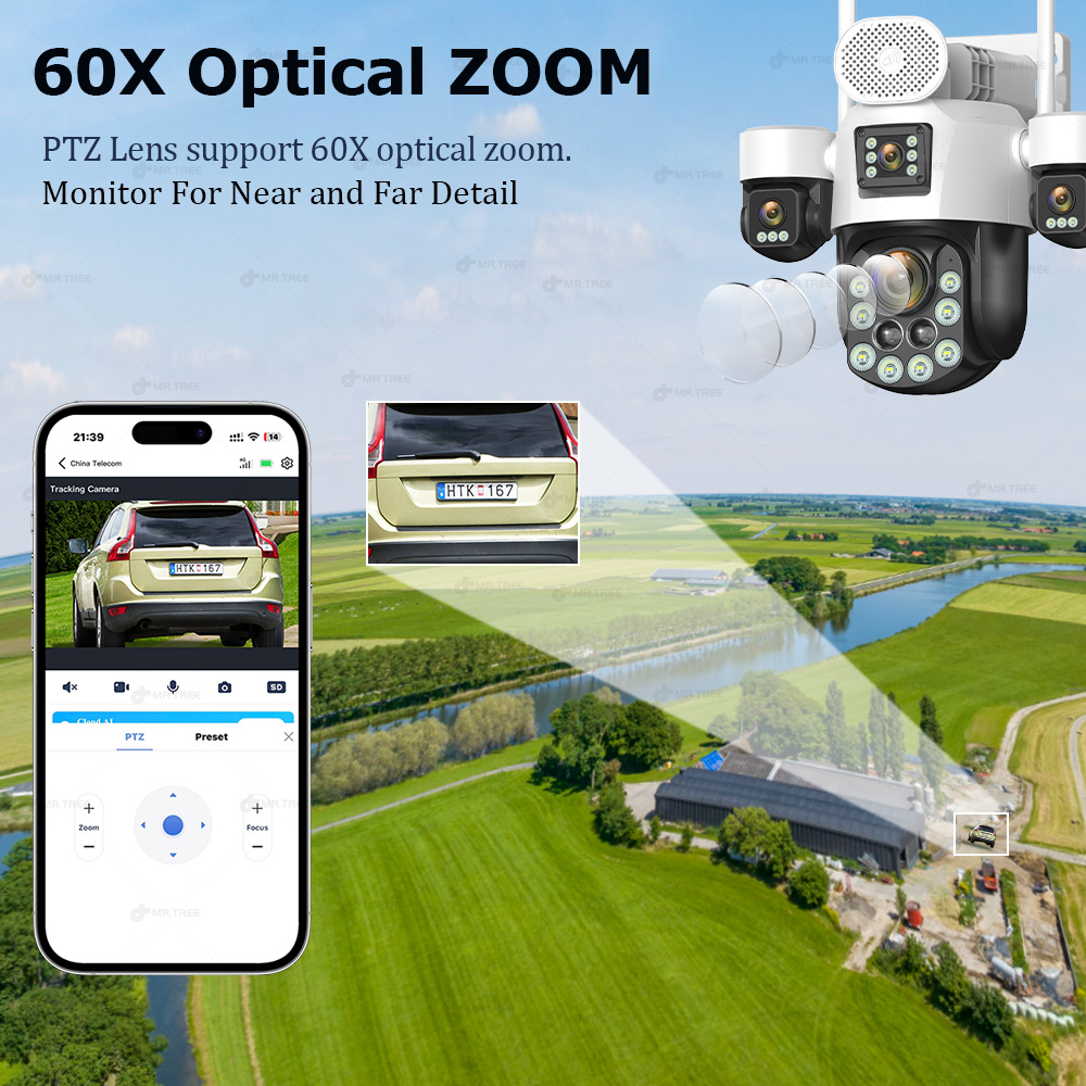 Aov quatro lentes câmera de vi - Home Security Tech avaliação e preço