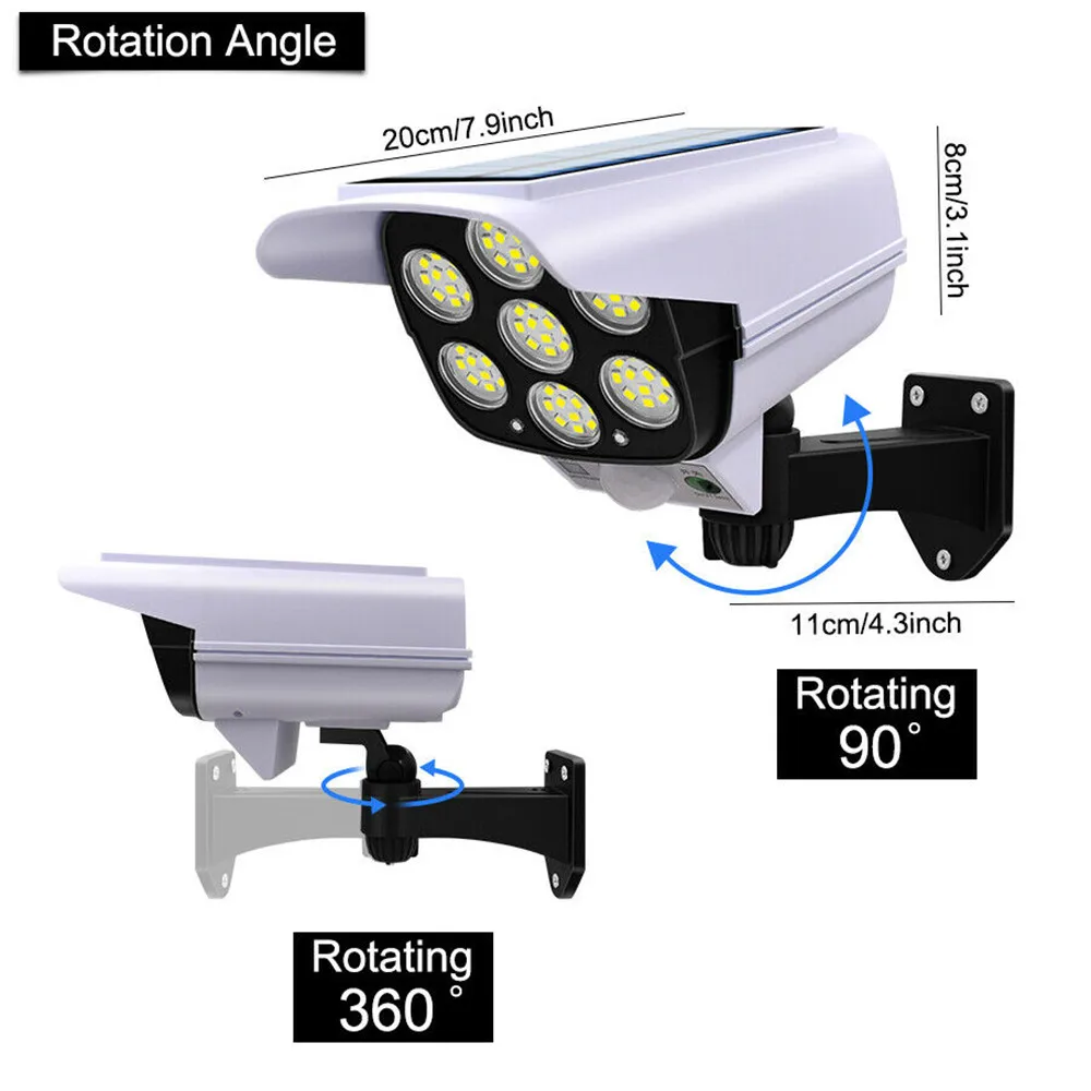 Luz solar ao ar livre sensor d - Home Security Lights avaliação e preço