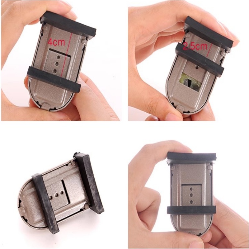 4 conjuntos de tiras de bloque - Home Security Door Reinforcement Lock avaliação e preço