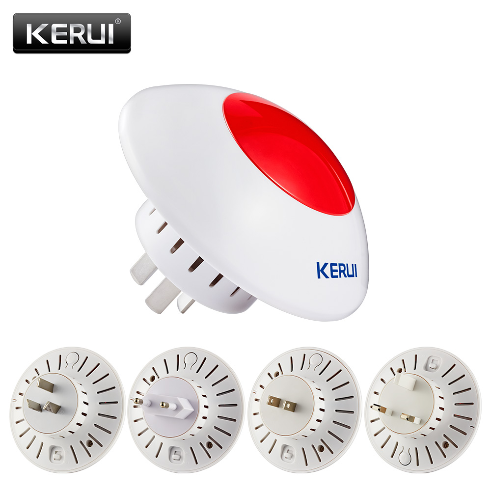 Kerui j009 sirene interna alta - Home Security Lights avaliação e preço