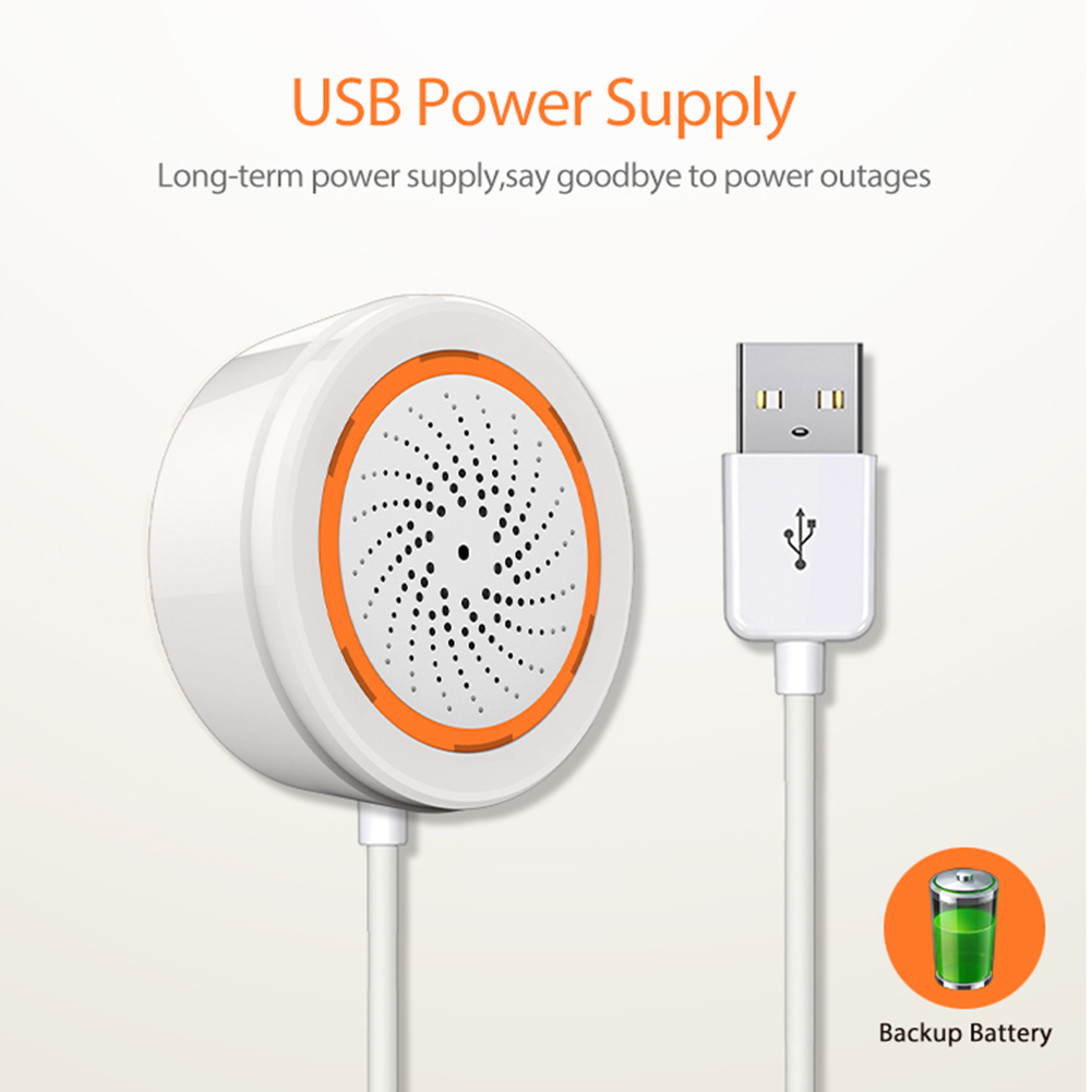 Sensor de Som e Luz Tuya Zigbe - Home Security Lights avaliação e preço