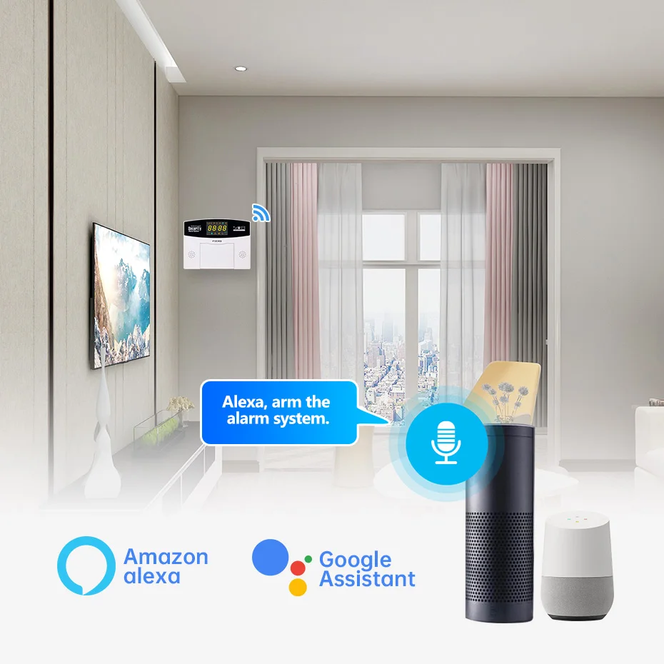 Fuers tuya kit sistema de alar - Home Security Number avaliação e preço