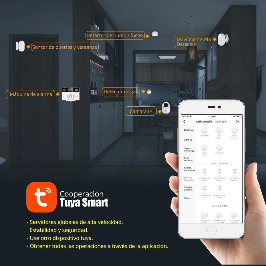 Fuers tuya kit sistema de alar - Home Security Number avaliação e preço
