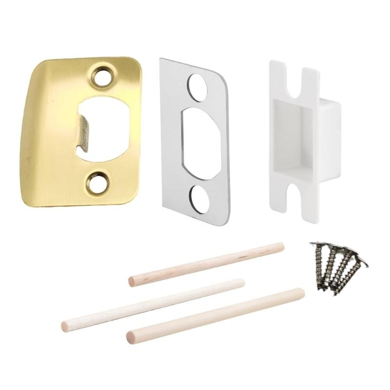 Conjunto placas greves porta e - Home Security Door Reinforcement Lock avaliação e preço
