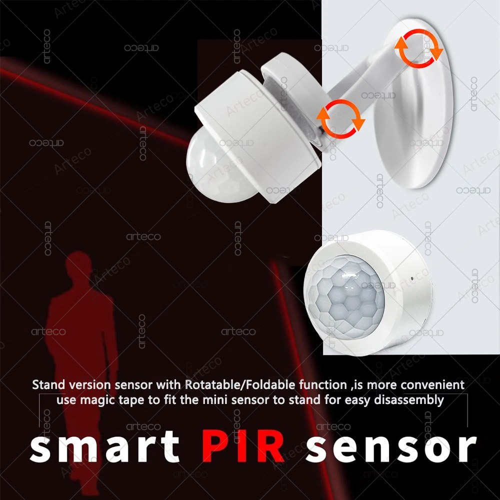 Sensor de Movimento PIR Mini Z - Home Security Tools avaliação e preço