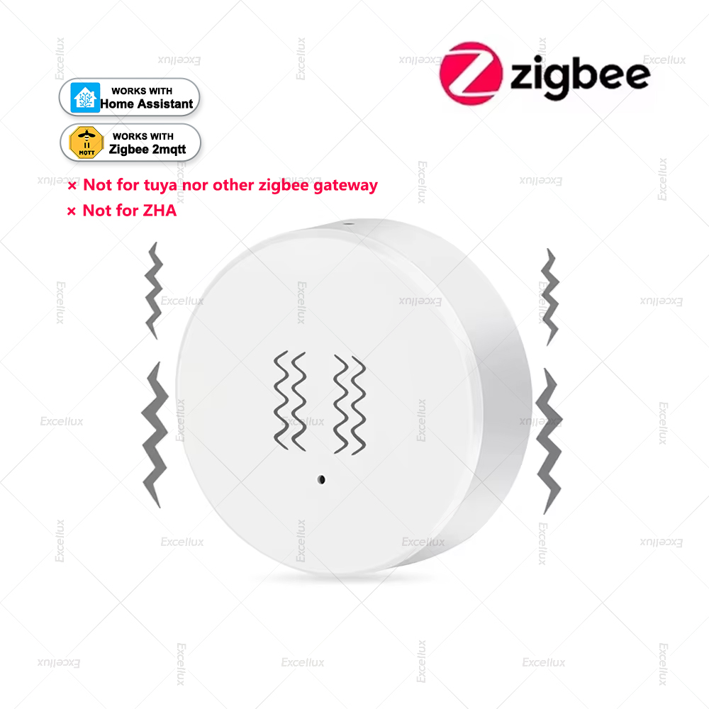 Zigbee 3.0 sensor de vibração  - Home Security Gadgets avaliação e preço