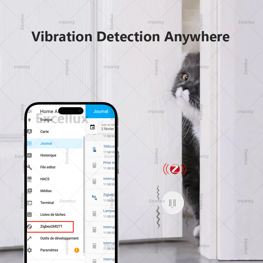 Zigbee 3.0 sensor de vibração  - Home Security Gadgets avaliação e preço