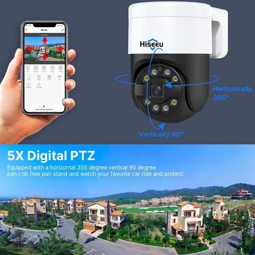 Sistema de Vigilância com Câme - Ip Camera Outdoor 4K avaliação e preço
