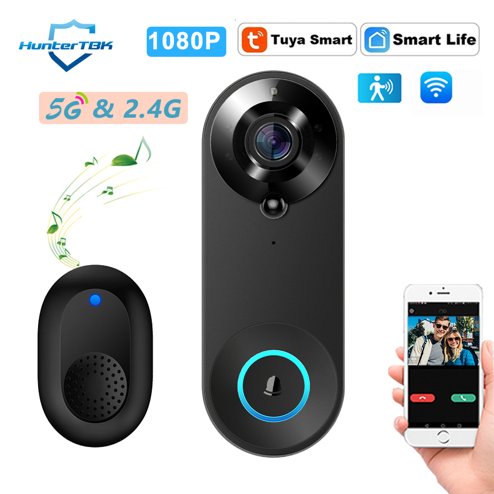 Campainha de Vídeo WiFi 5G 2.4 - Home Security Tech avaliação e preço