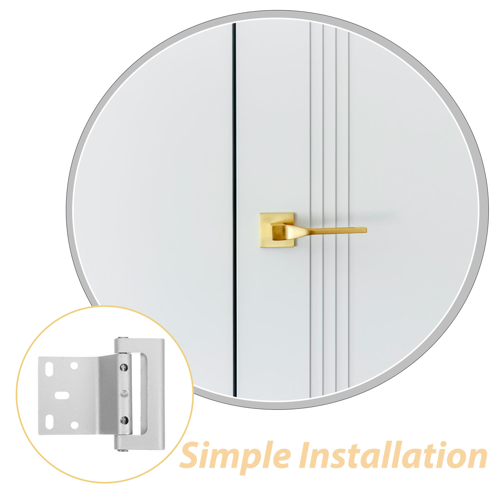 Fechadura de Segurança em Liga - Home Security Door Reinforcement Lock avaliação e preço